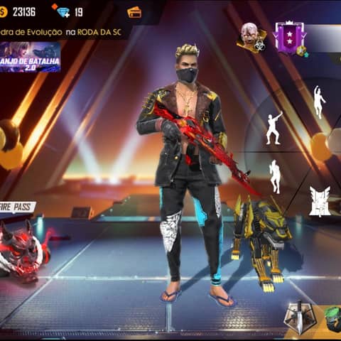 VENDE-SE CONTA DE FREE FIRE - CONTA via - Free Fire - Contas Free